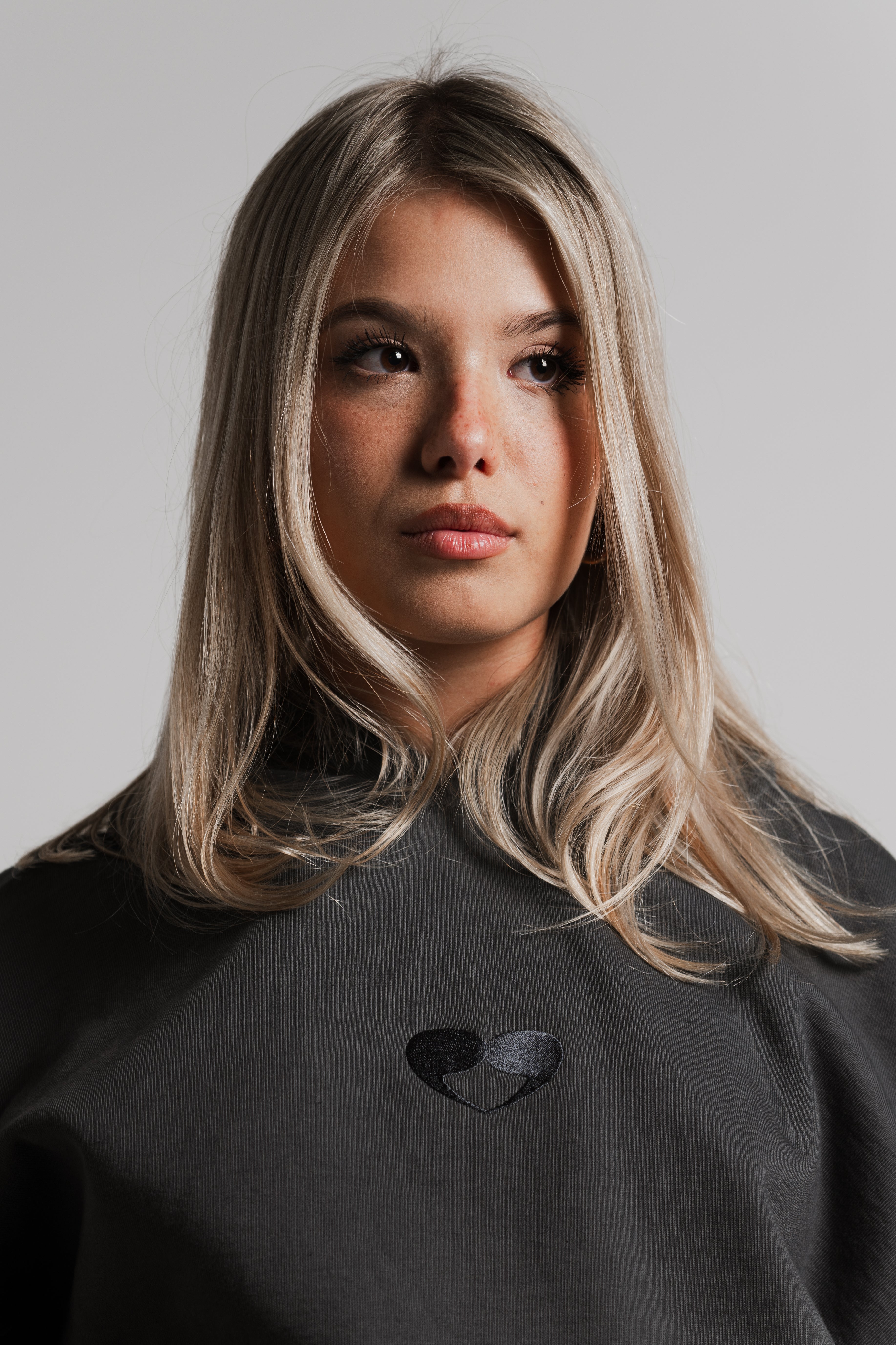 Lead grey Hoodie