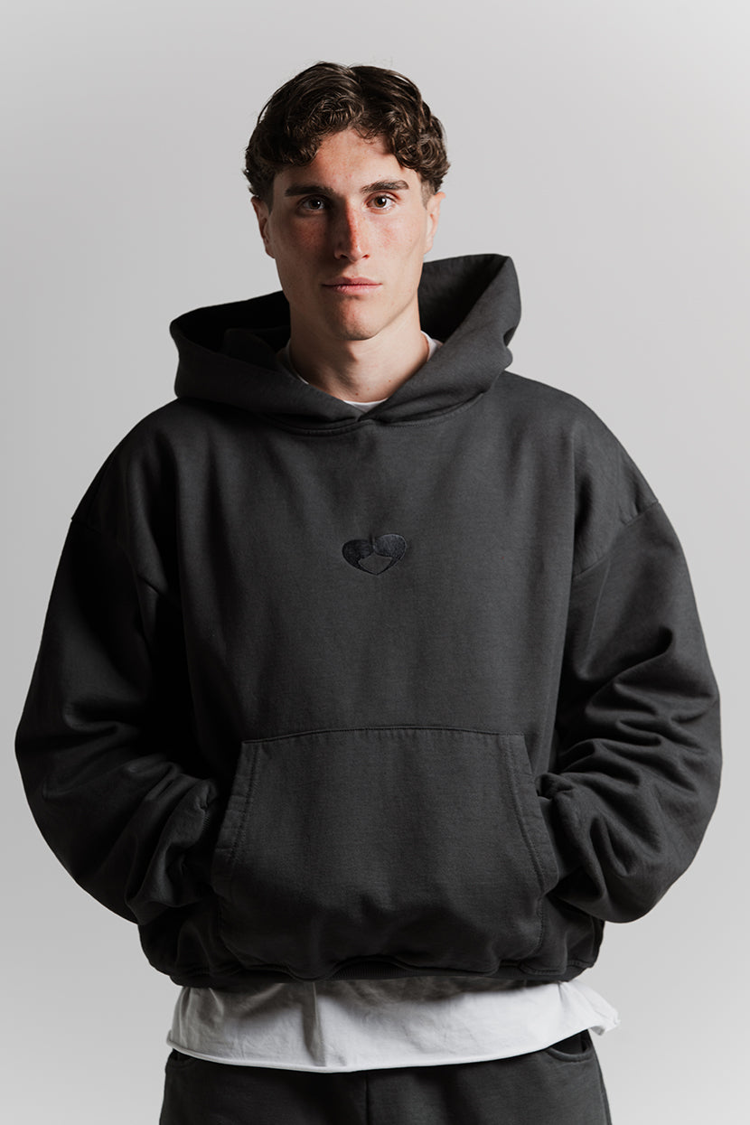 Lead grey Hoodie