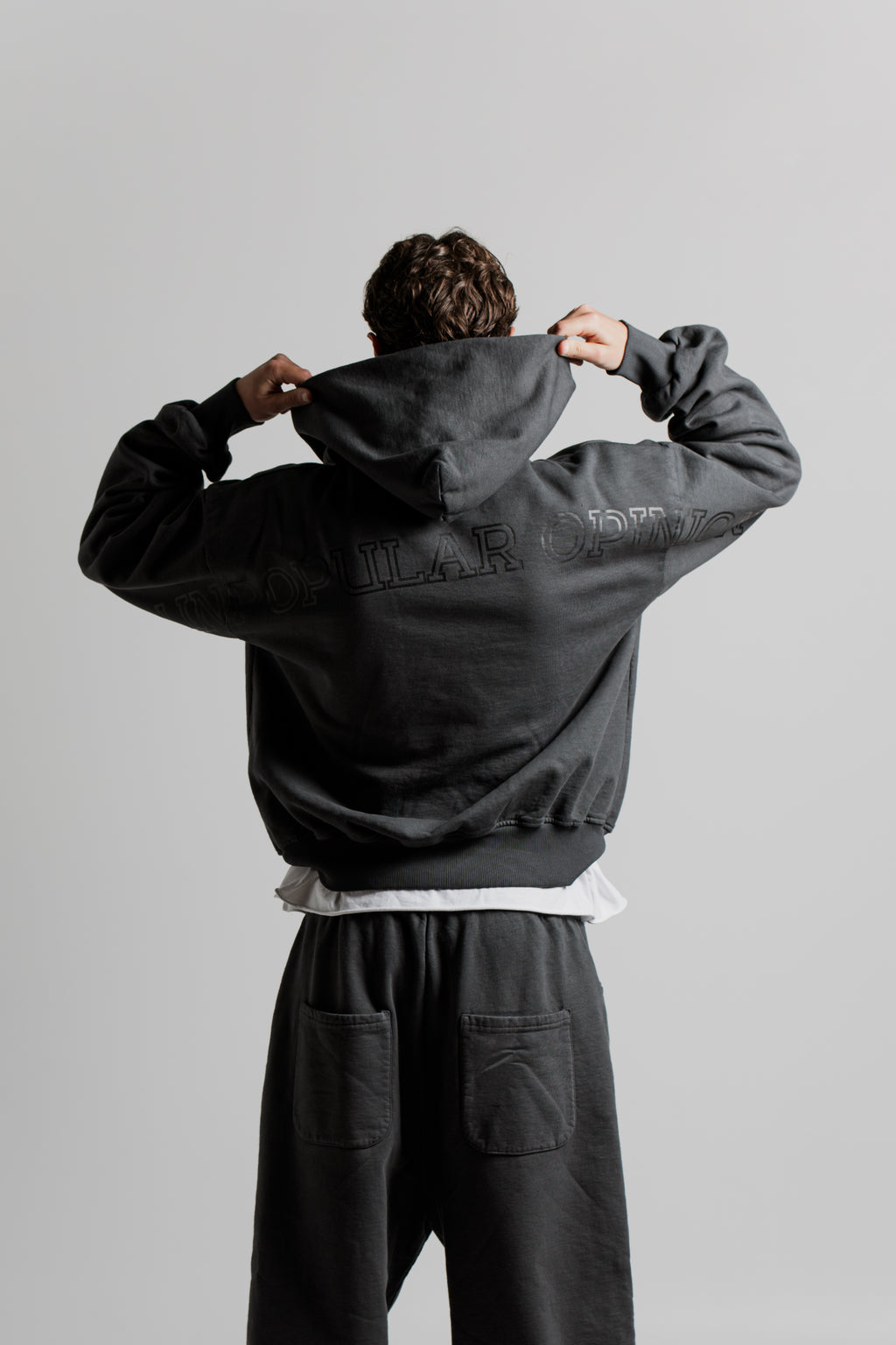 Lead grey Hoodie