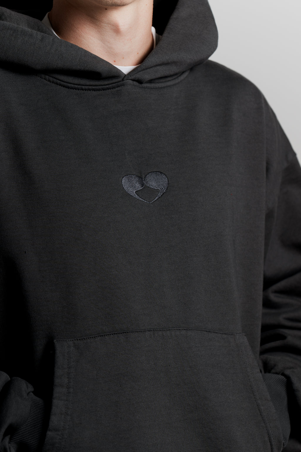 Lead grey Hoodie