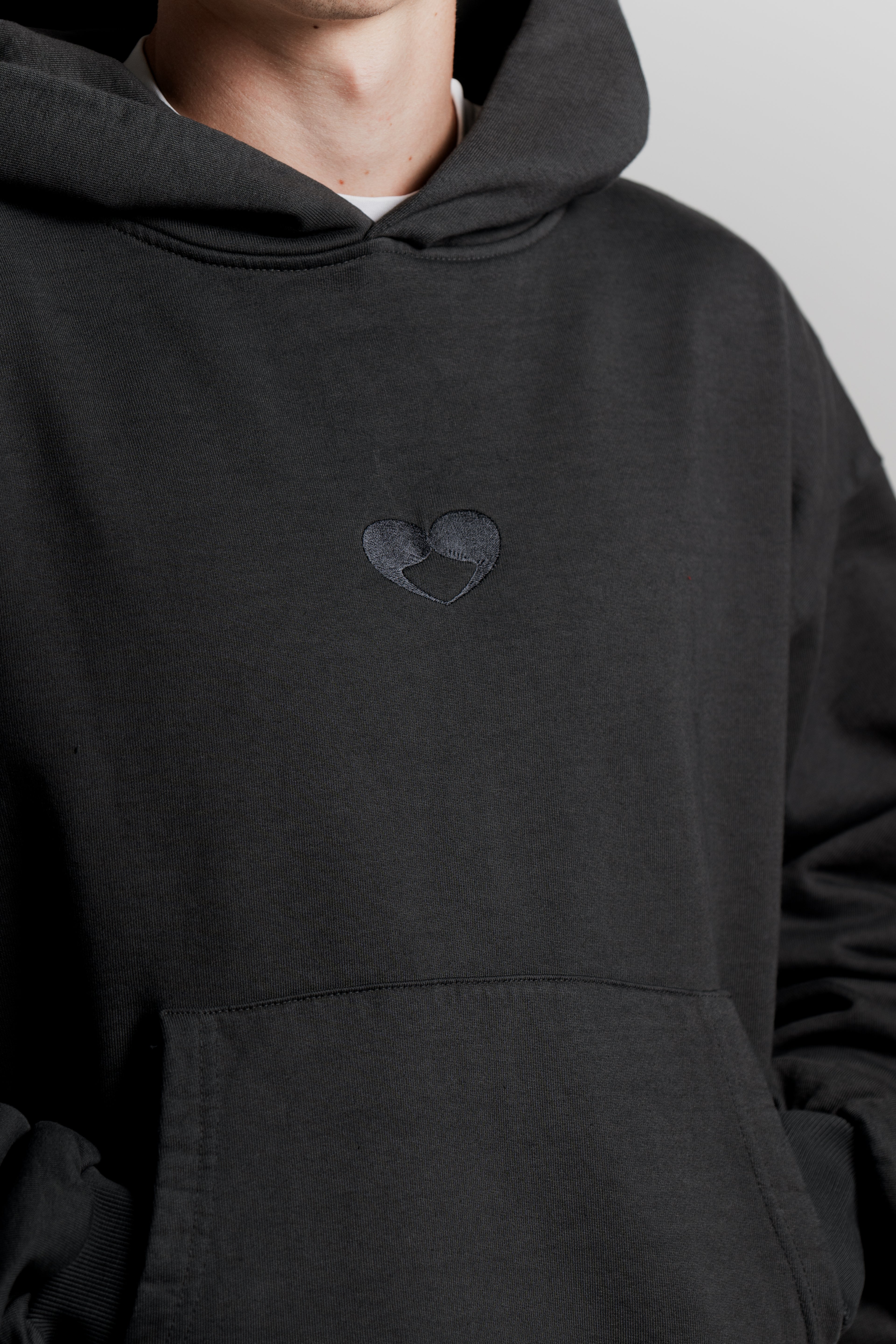 Lead grey Hoodie