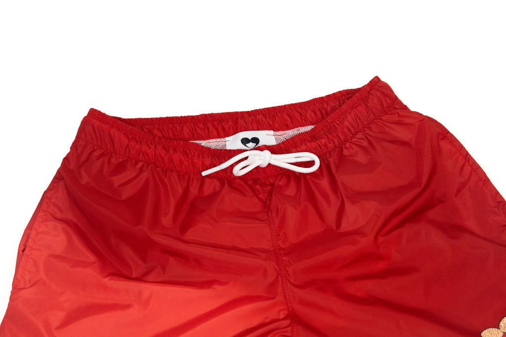 Men red and leopard