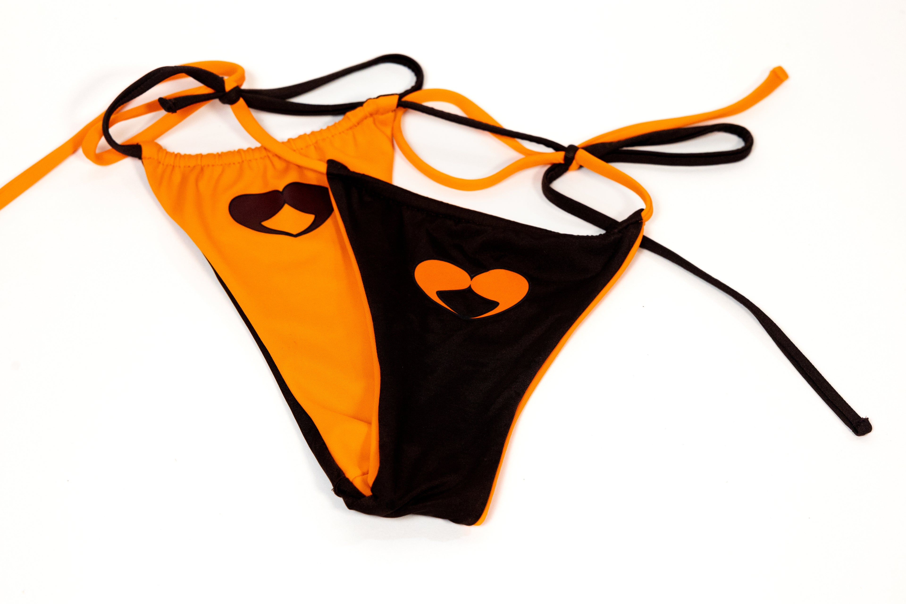 Women brown and orange