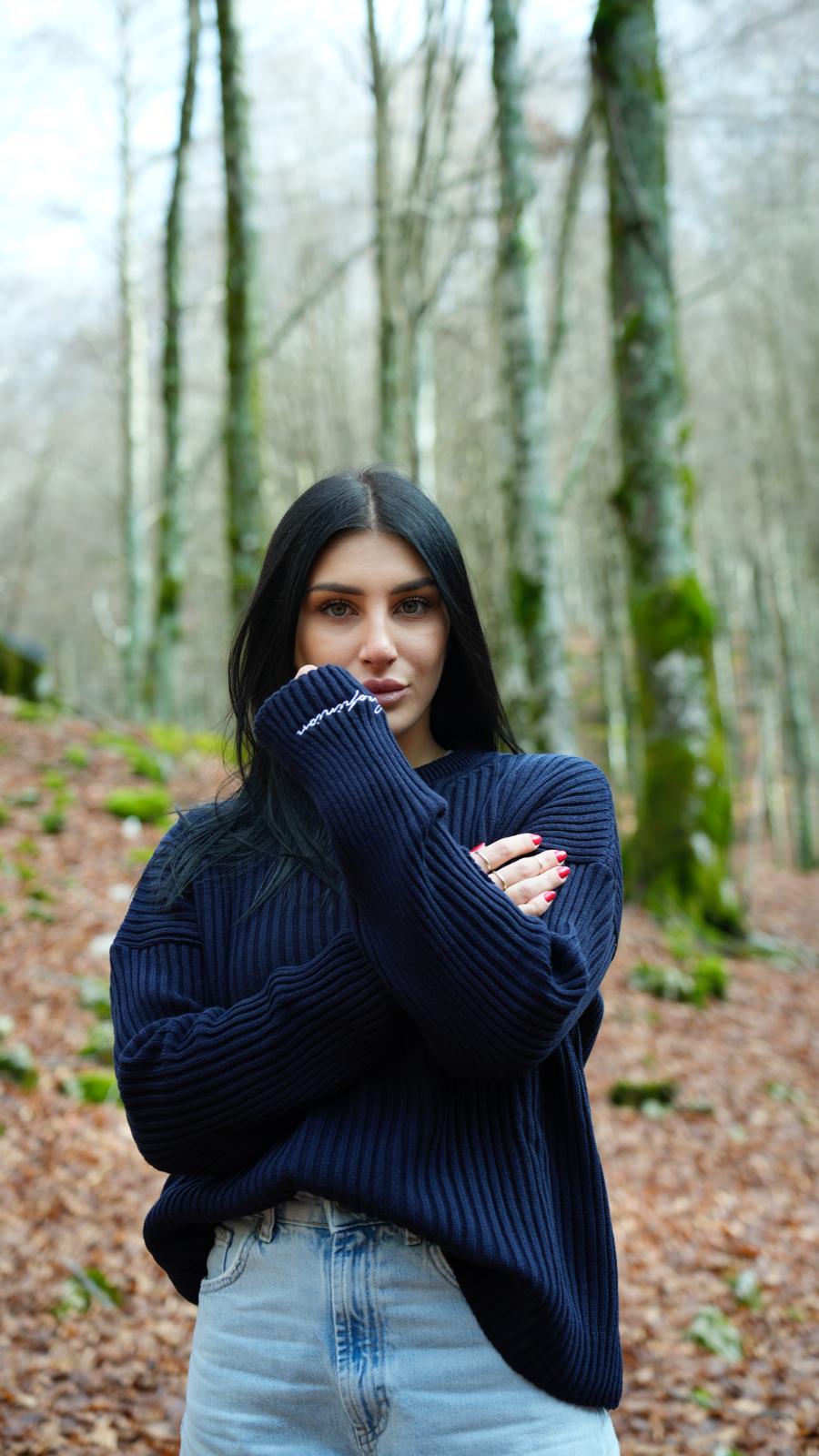 Blue Sweater